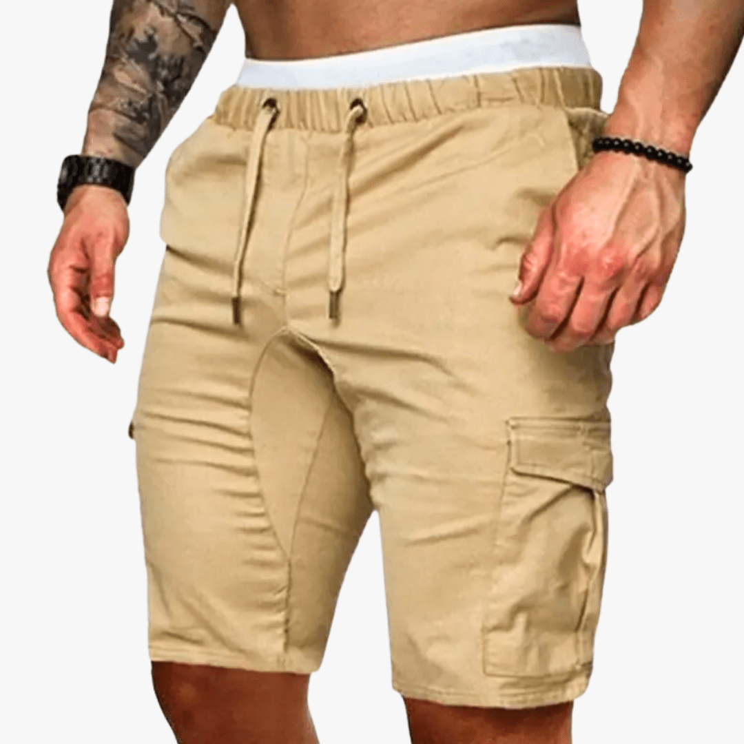 Drune | Kurze Hose Herren Cargo Herren Shorts Trendy Design & Bequem