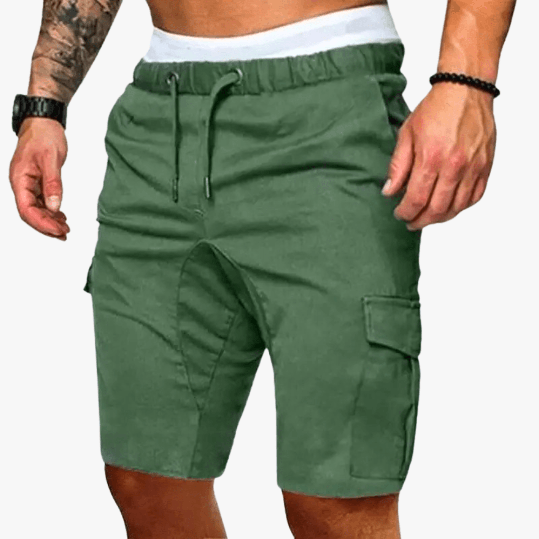 Drune | Kurze Hose Herren Cargo Herren Shorts Trendy Design & Bequem