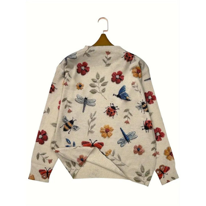 Drune | Floral Rollkragenpullover