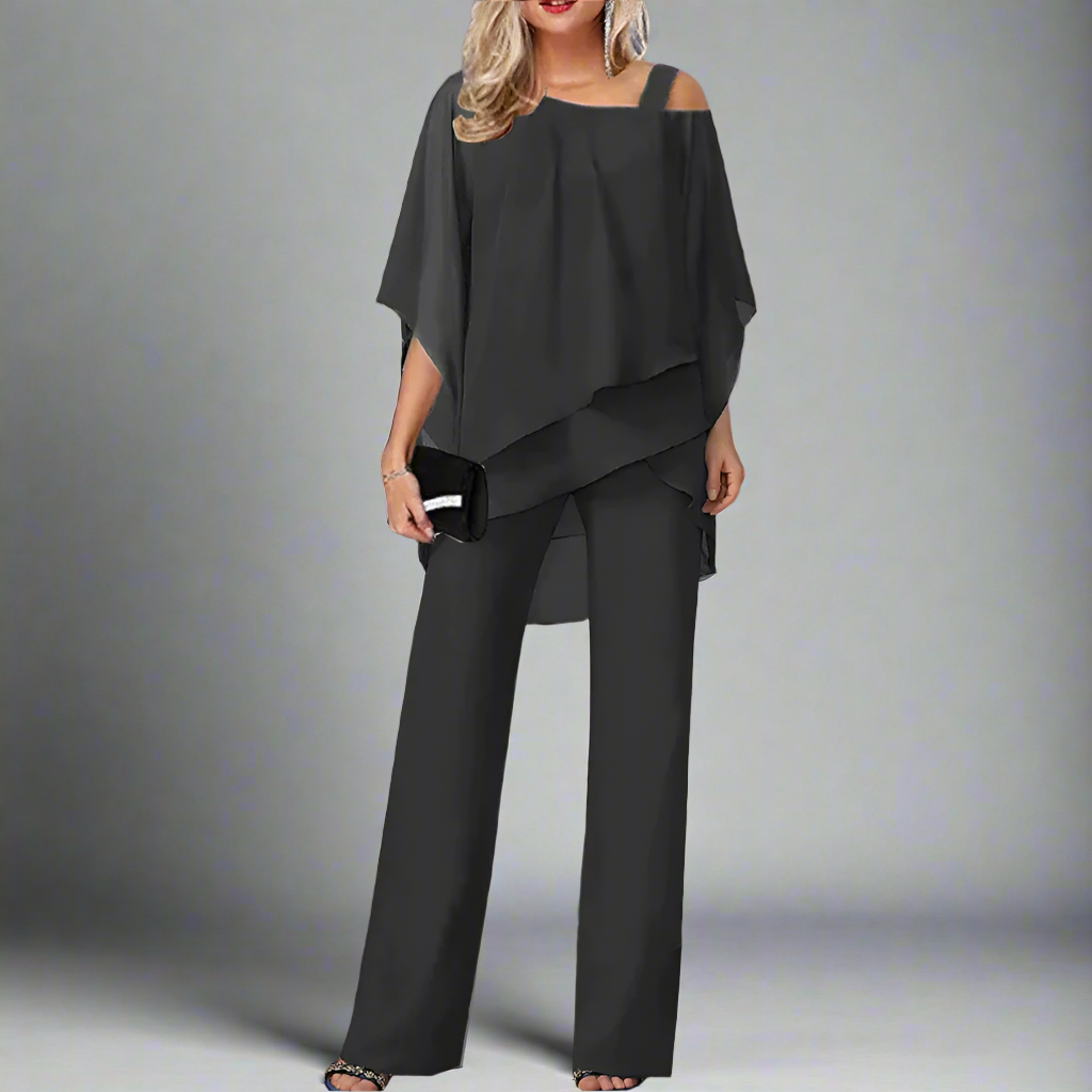Drune | Chiffon Satz Für Damen Elegantes Satz Für Festliche Abende