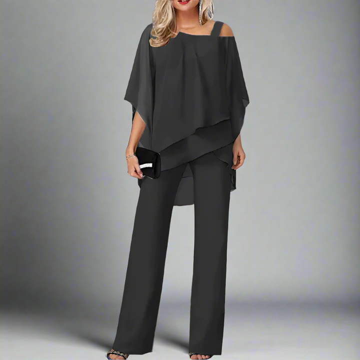 Drune | Chiffon Satz Für Damen Elegantes Satz Für Festliche Abende