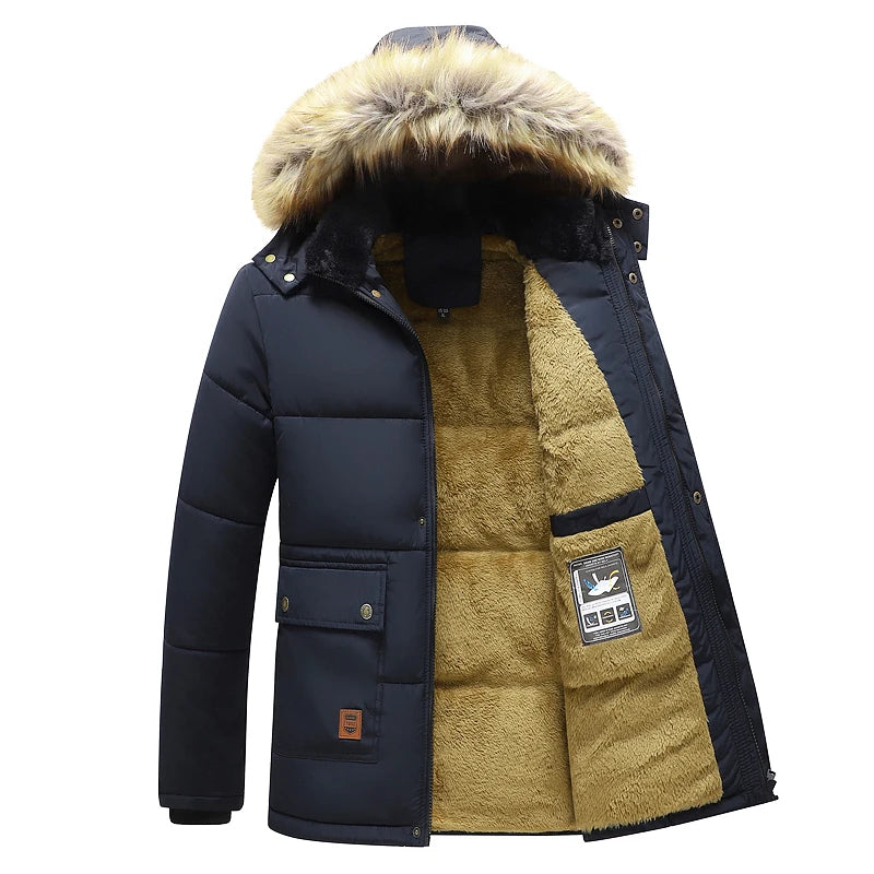 Drune | Herren Parka Wintergefüttert