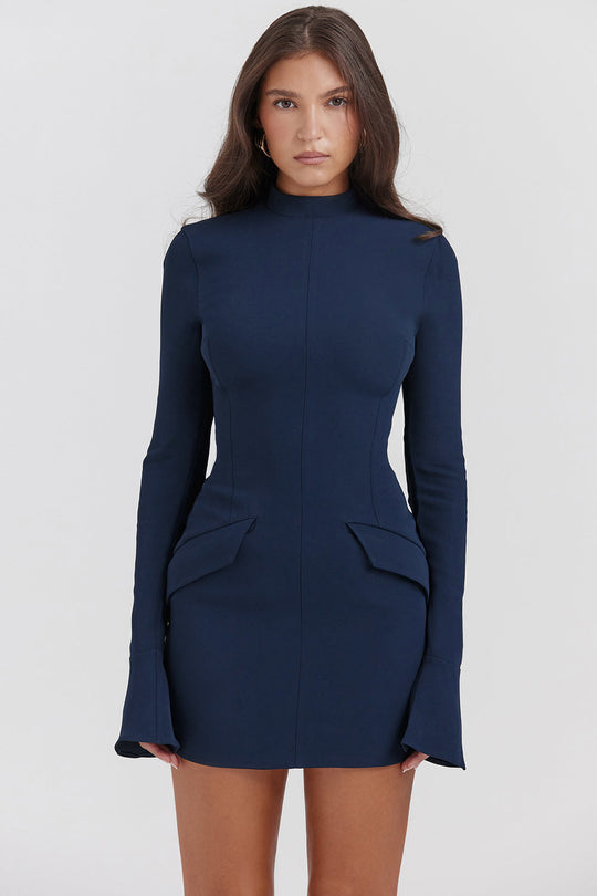 Drune | Stilvolles Minikleid mit Glockenärmeln