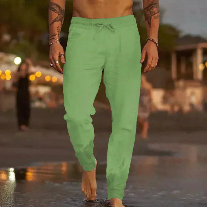 Drune | Komfortable & Lässige Leinenhose Für Herren Atmungsaktiv, Stilvoll & Bequem