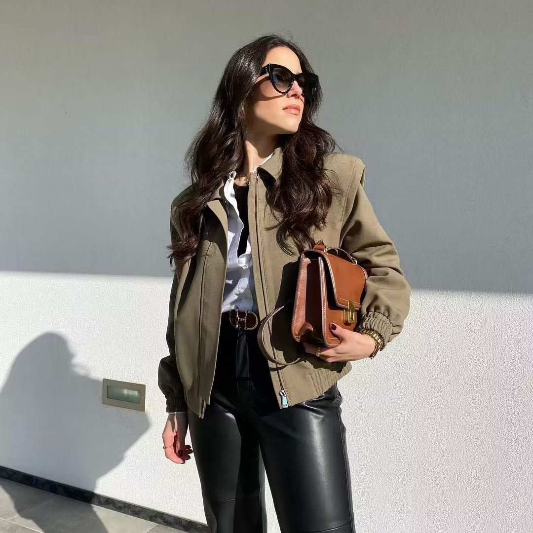 Drune | Utility Jacke - Strukturierter Stil - Leichte Baumwollmischung