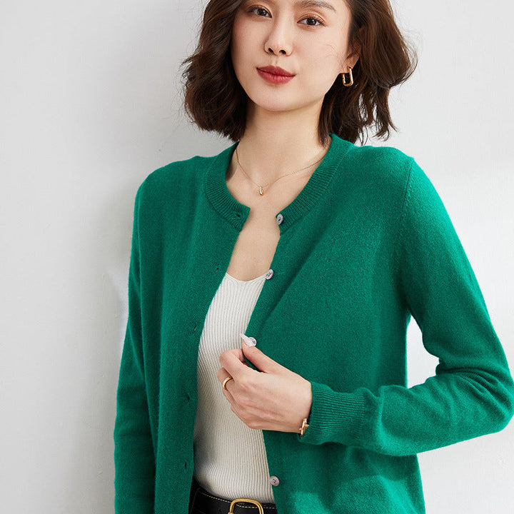 Drune | Kuschelige Strickjacke mit feinem Muster
