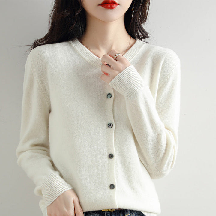 Drune | Kuschelige Strickjacke mit feinem Muster