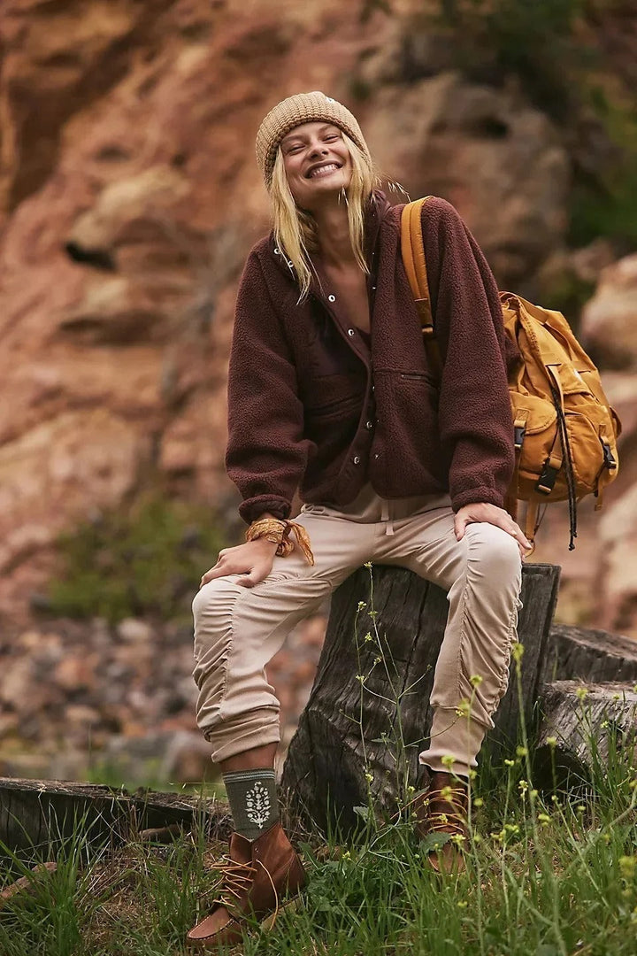 Drune | Warm fleece jacket with pockets