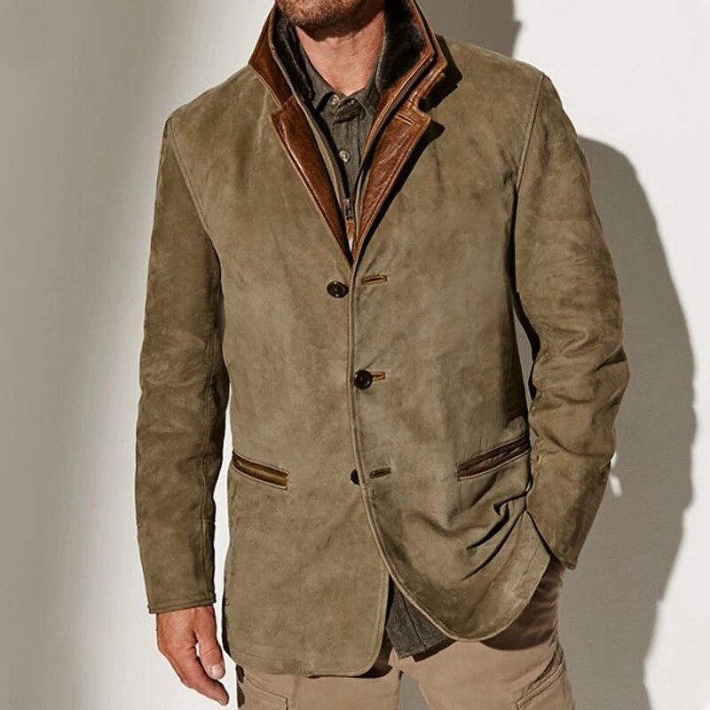 Drune | Eleganter Vintage-Wintermantel für Herren