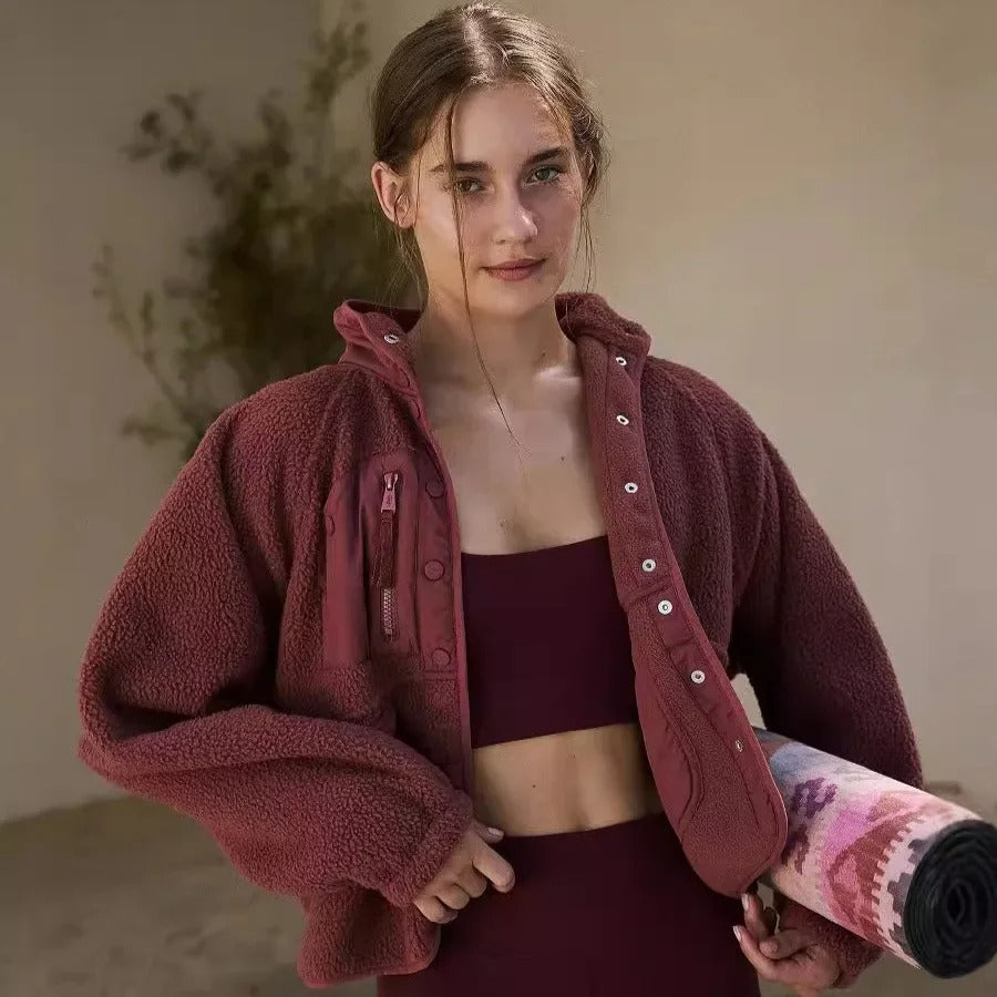 Drune | Warm fleece jacket with pockets