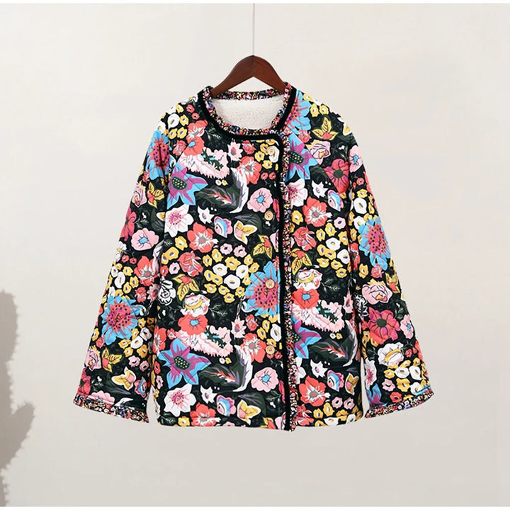 Drune | Jacke mit Blumendruck