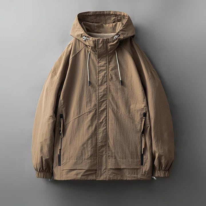 Drune | Outdoor-Jacke für Herren - Mit Kapuze und Reißverschluss