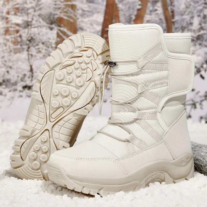 Rutschfeste Schneestiefel für Damen Drune
