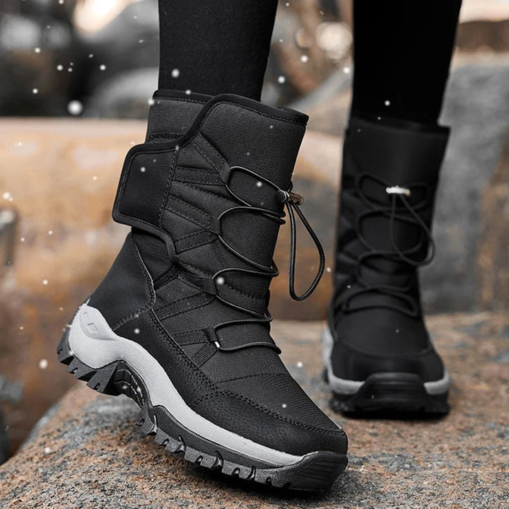 Rutschfeste Schneestiefel für Damen Drune