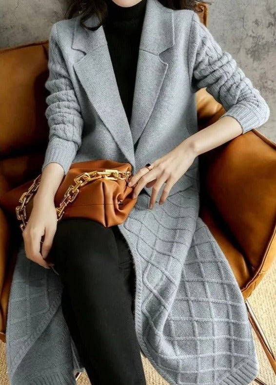 Drune | Lange Strickjacke