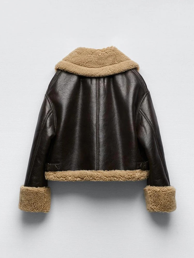 Drune | Wärmende Lederjacke