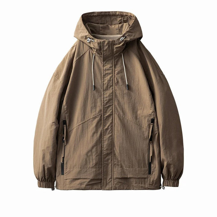 Drune | Outdoor-Jacke für Herren - Mit Kapuze und Reißverschluss