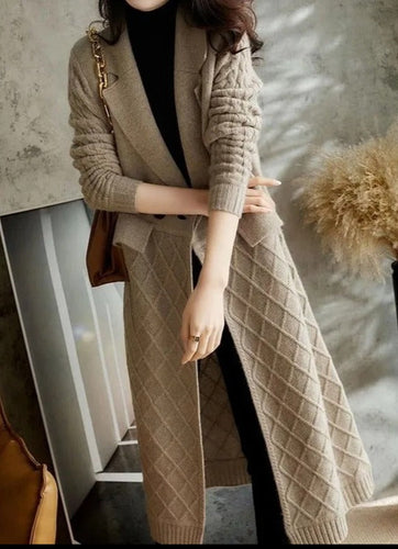 Drune | Lange Strickjacke