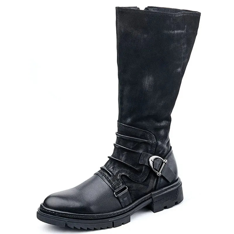 Drune - Schicke Winter Hochstiefel für Männer