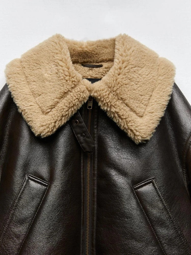 Drune | Warming Leather Jacket