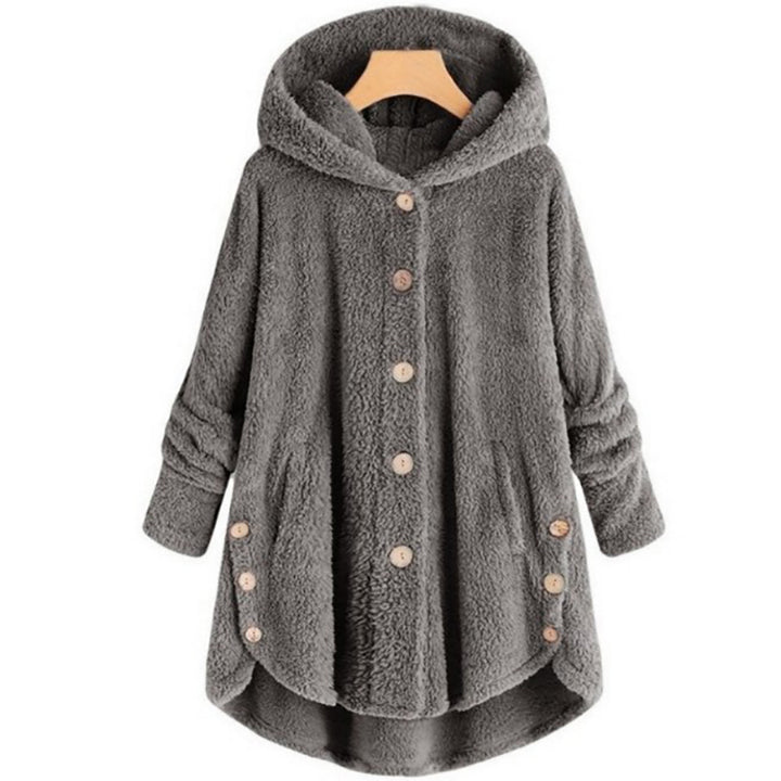 Drune Teddybär Mantel Wolljacke
