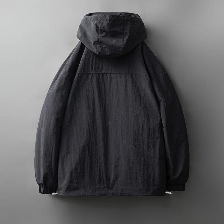 Drune | Outdoor-Jacke für Herren - Mit Kapuze und Reißverschluss