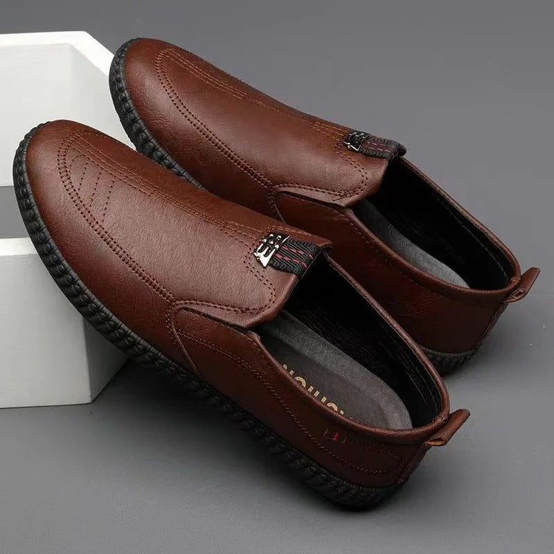 Herren Business Lederschuhe Drune