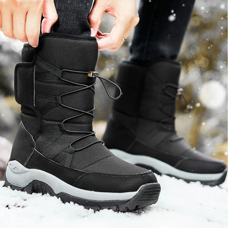 Rutschfeste Schneestiefel für Damen Drune