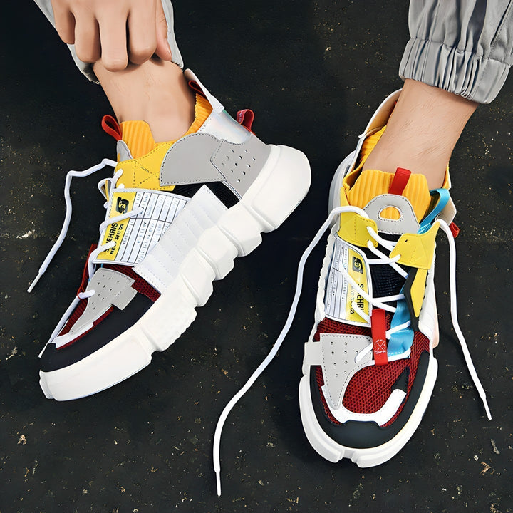 Drune | Streetwear Sneakers Gemischte Farben