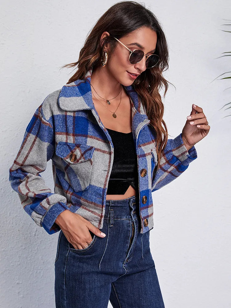 Drune | Karierte Jacke