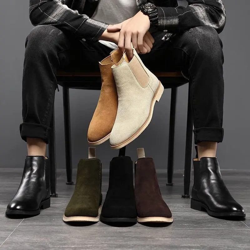 Drune | Chelsea-Stiefel aus Wildleder