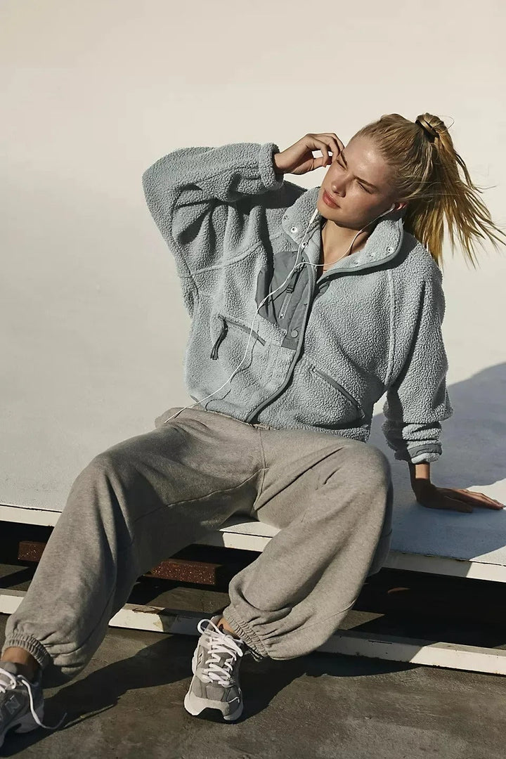 Drune | Warm fleece jacket with pockets