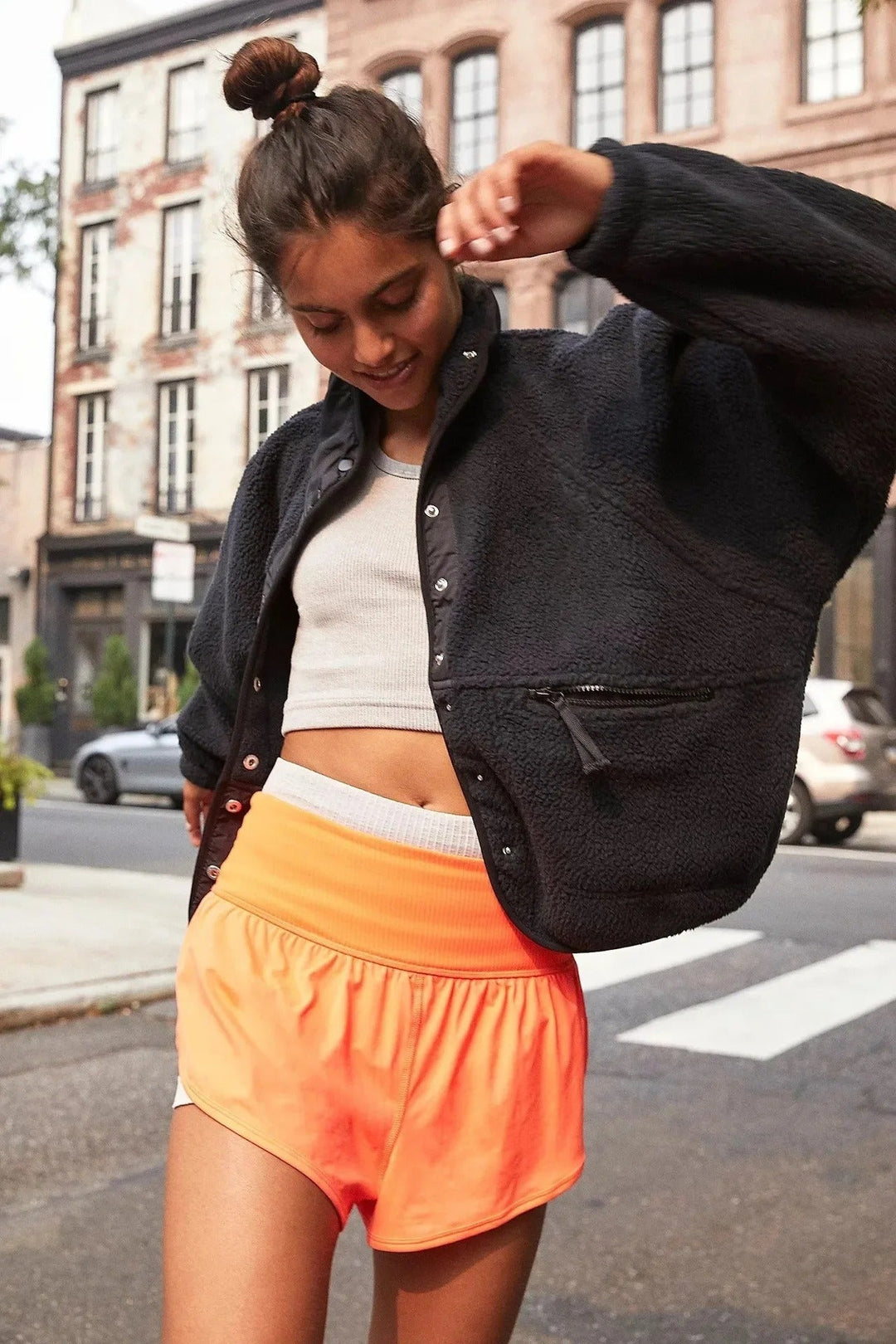 Drune | Warm fleece jacket with pockets