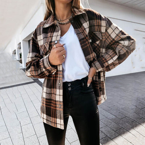 Drune | Damen Flanelljacke