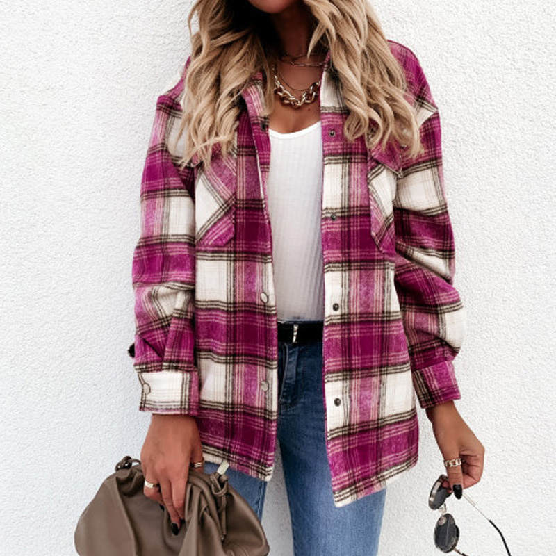 Drune | Damen Flanelljacke
