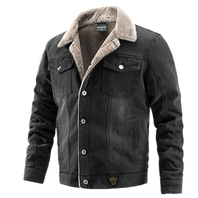 Drune | Lässige Jeansjacke für Männer