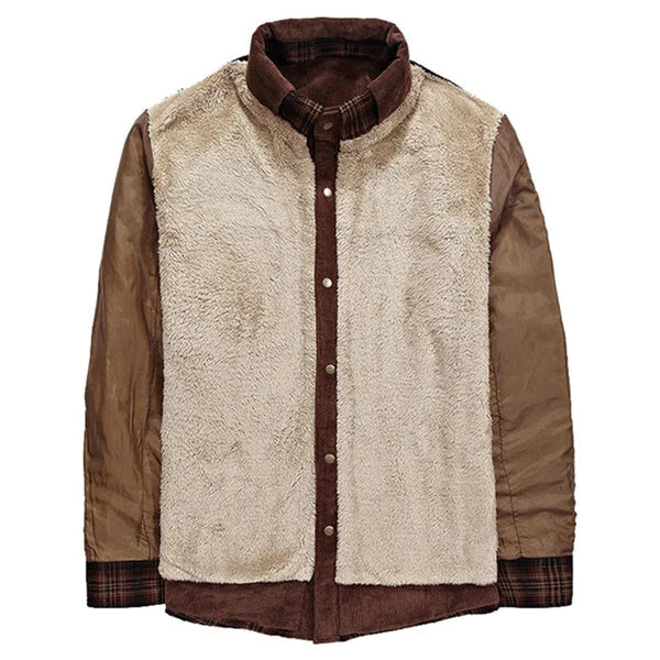 Drune | Herren Karierte Winterjacke - Gefüttert