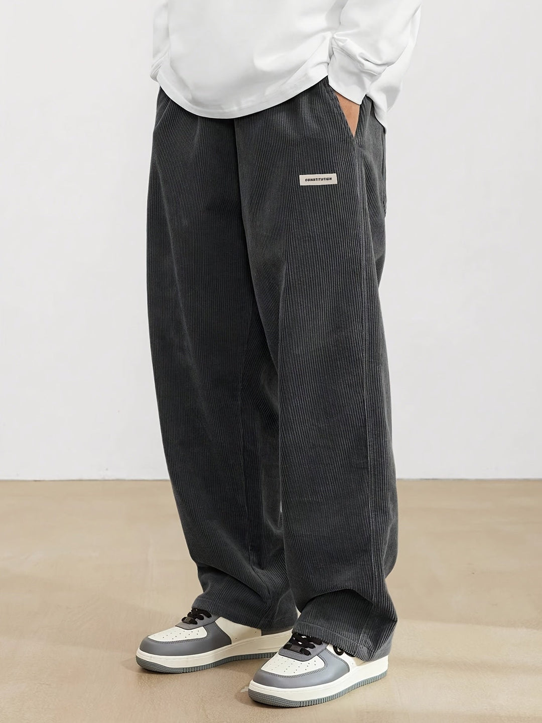 Drune | Weiche Und Warme Corduroy Hose Für Herren Für Den Sommer