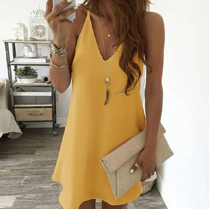 Drune | Elegante Sommerkleid Leicht und Luftig
