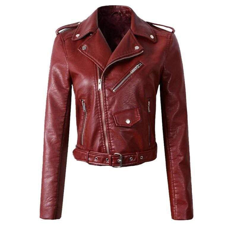 Drune | Damen Lederjacke