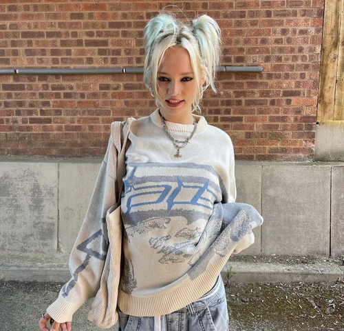 Drune | Ein trendiger Streetwear-Strick für einen mutigen Look