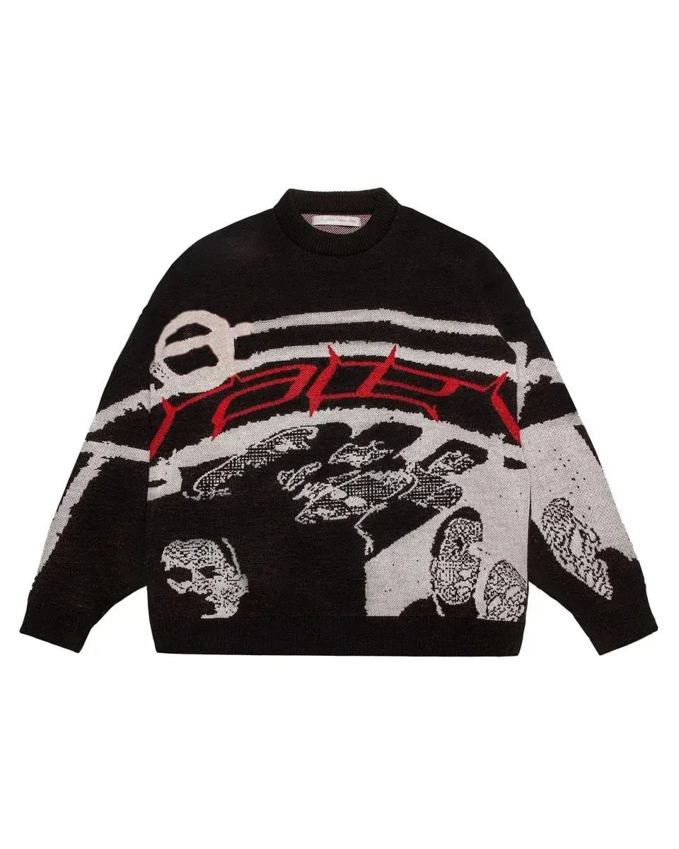 Drune | Ein trendiger Streetwear-Strick für einen mutigen Look
