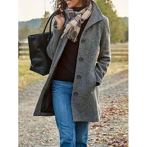 Drune | Warme Trench Mantel - Lange