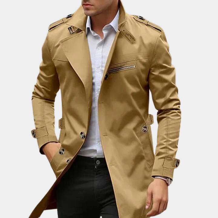 Drune | Trenchcoat für Männer - Stilvolle und elegante Frühlingsjacke