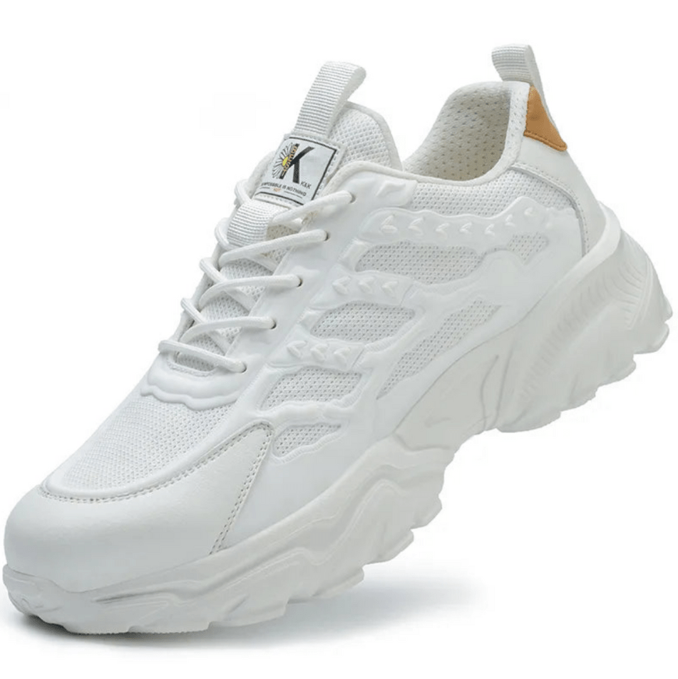 Drune | Herren Sicherheitsschuhe Komfortable & Trendy Stahlkappe Arbeitsschuhe