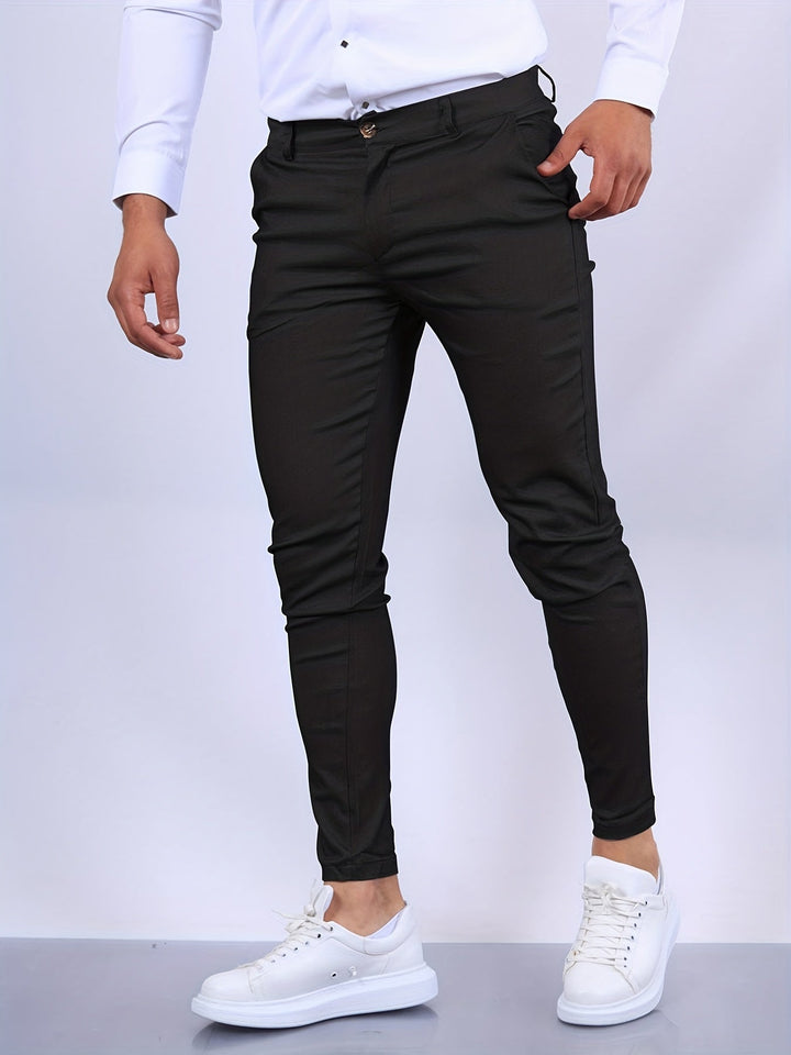 Drune | Elegante Herren Slim Fit Hose Modernes Und Schickes Design