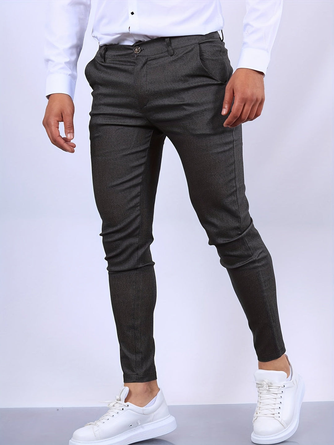 Drune | Elegante Herren Slim Fit Hose Modernes Und Schickes Design