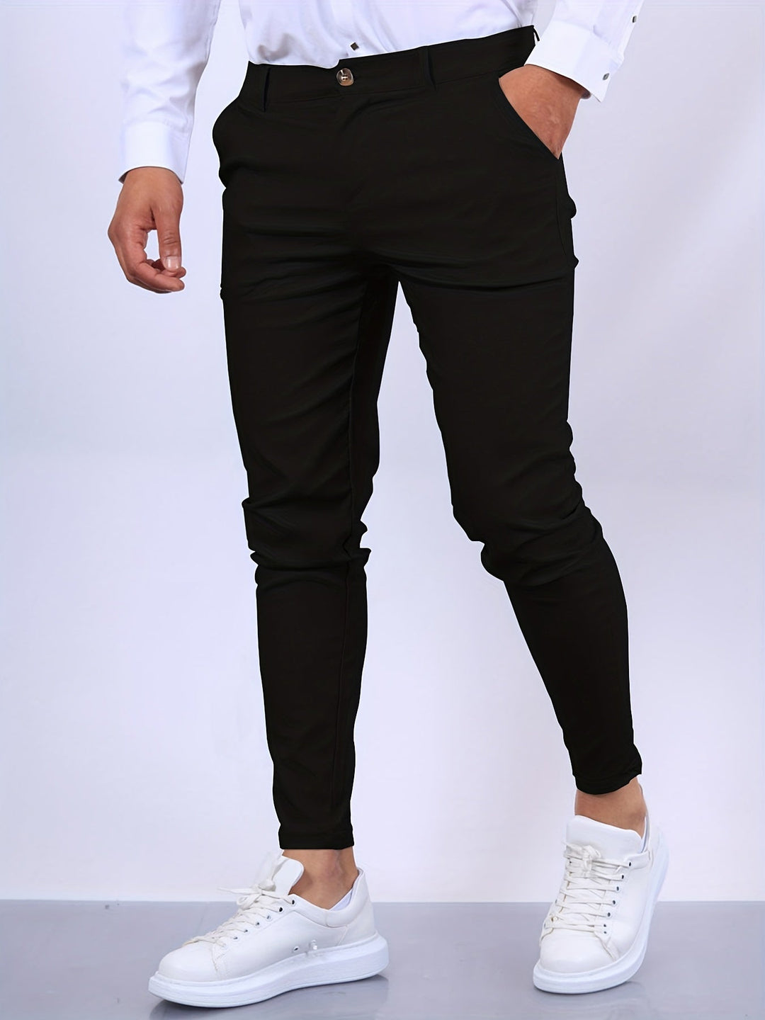 Drune | Elegante Herren Slim Fit Hose Modernes Und Schickes Design