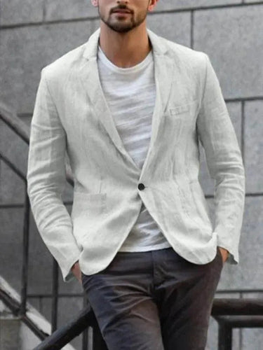 Drune | Herren Blazer - Leinen Blazer
