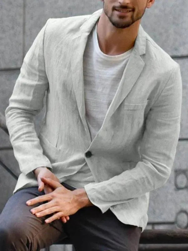 Drune | Herren Blazer - Leinen Blazer
